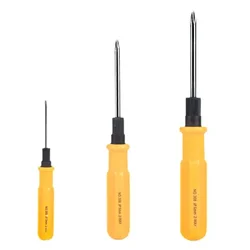 1/3pcs 2 Sides Slotted Cross Screwdrivers Double Head Portable Magnetic Screwdriver Bit Screw Driver Tools For Repair Remover