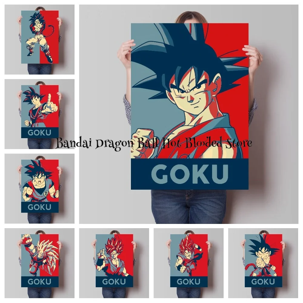 

High Quality Canvas Painting Dragon Ball Goku HD Poster Art Picture Modern Home Wall Decoration Painting Kids Birthday Gifts