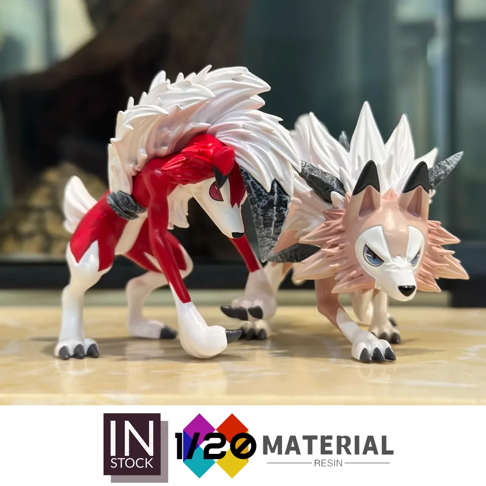 [In Stock]1/20 Resin Scale World [WONDER] – Lycanroc (Midday & Midnight) [Split RE-MENT]