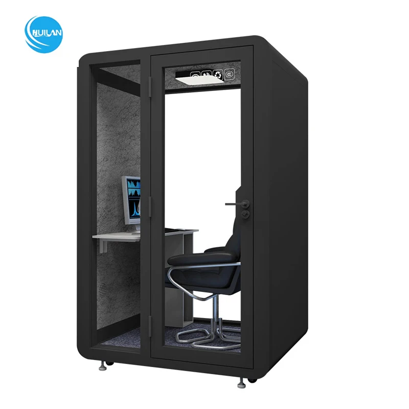 

Customized Modular Office Booth Easy Combine Office Work Pod Acoustic Phone Booth