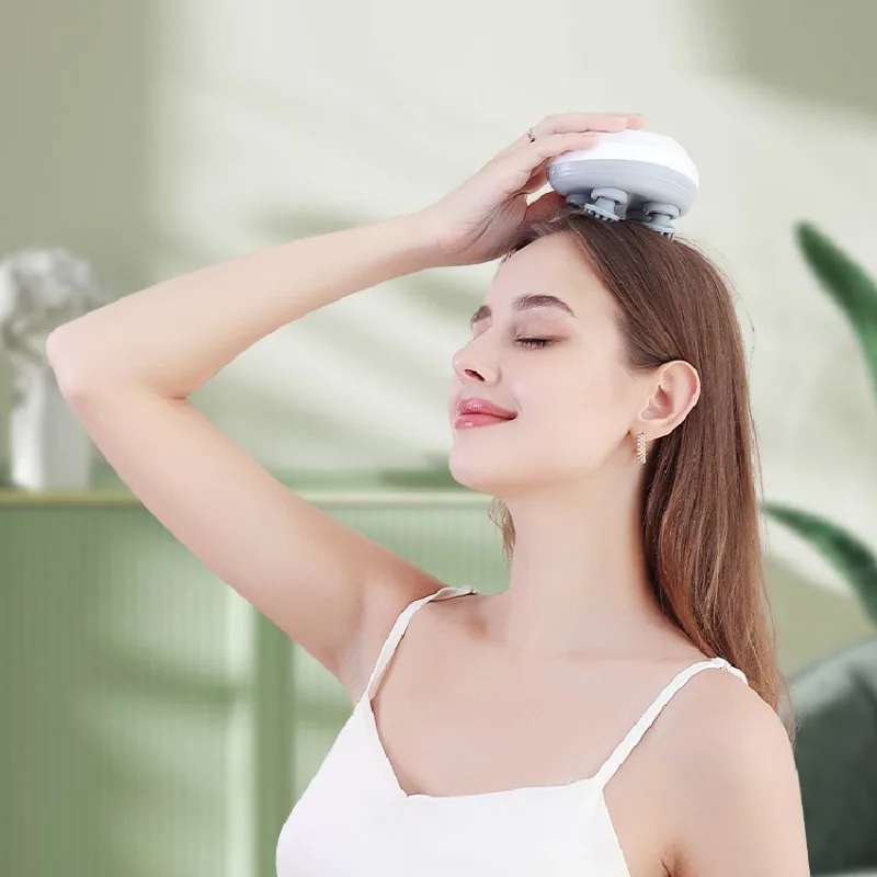 

Мини-ручной многофункциональный массажер для головы с мультитач-стимуляцией и интеллектуальным массажером для разминания тела