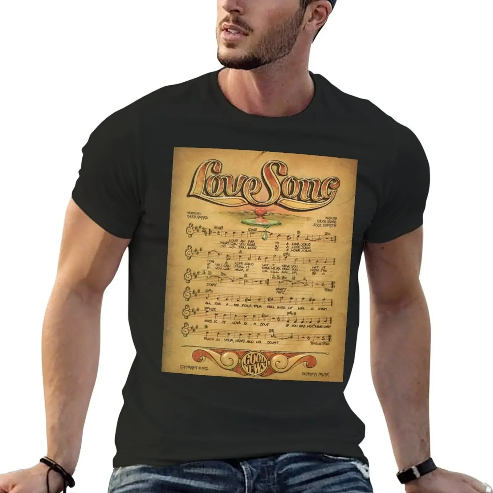 

Love Song T-Shirt plain shirts graphic tee sports fans anime shirts men