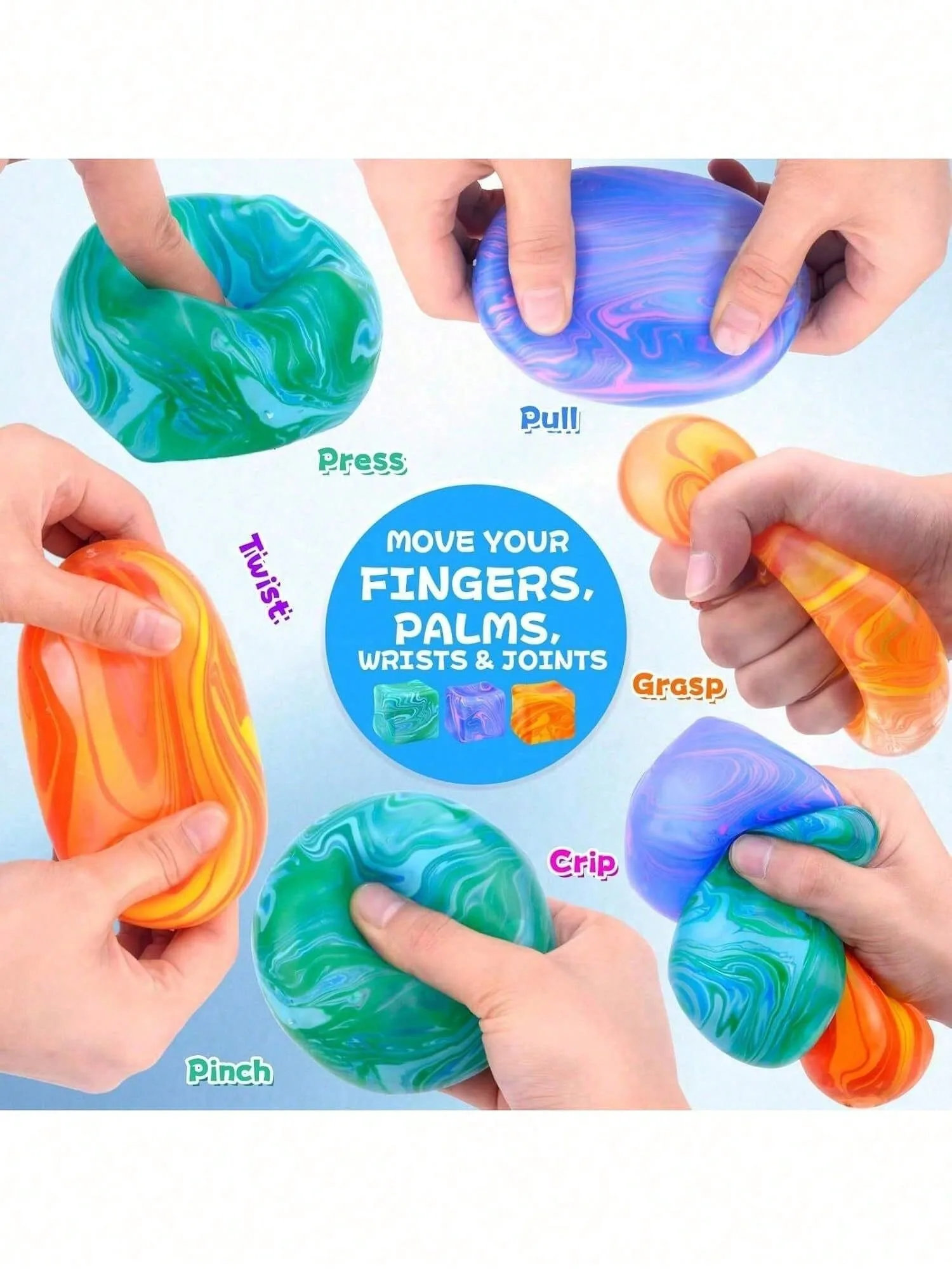 

Premium Malt Sugar Squishy Toy Set (1/4 Pcs), Soft Slow Rising Dough Squeeze Ball, Trendy Desktop Sensory Fidget for Office Stress & Anxiety Relief
