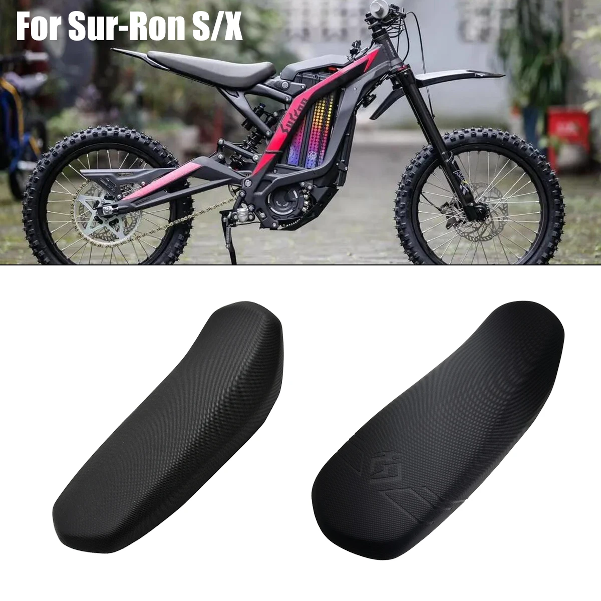 

For SURRON Seat Cushion Light Bee X S Motorcycles Dirtbike Off-Road Leather Waterproof SUR-RON Original Car Accessories