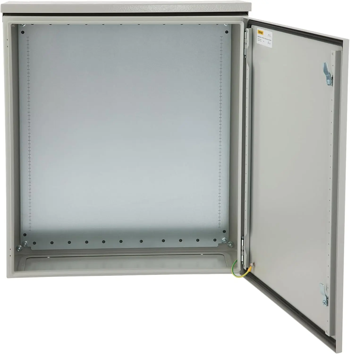 

Электрический корпус, наружный корпус NEMA 4, 24 x 24 x 12 дюймов, IP65, водонепроницаемый и пыленепроницаемый, навесной из углеродистой стали с холодным руканием