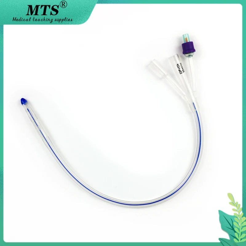 Medical silicone Foley catheter Urology male and famale 3 way urinary catheter Clinical teaching traumatic pistol Urethral