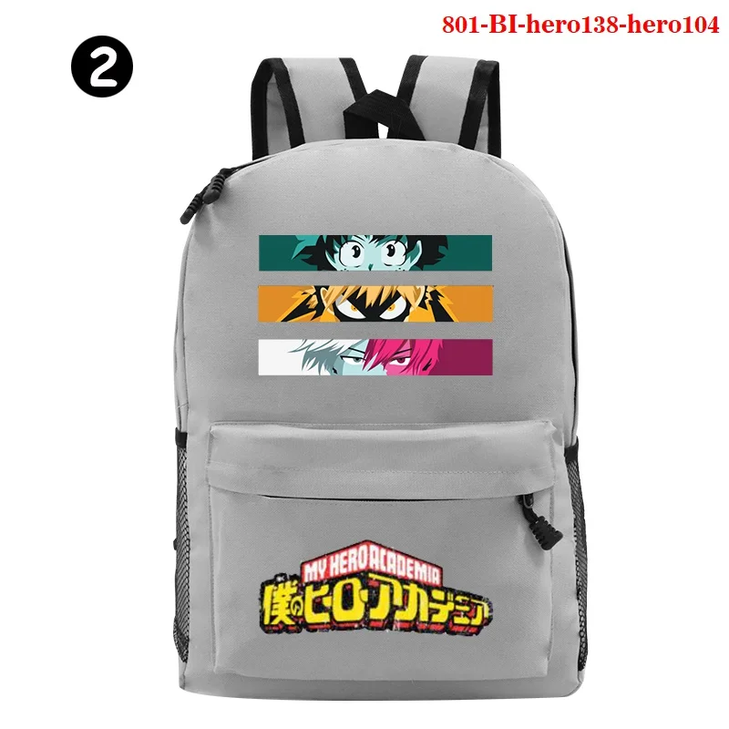 

Japan Anime My Hero Academia Backpack Teens Casual Outdoor Backpack Students School Backpacks Travel Bags