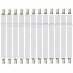 Bed Sheet Holder Straps Elastic Suspenders Bed Sheet Grippers Adjustable Belt Fastener Mattress Covers Sofa Cushion Corner Clip