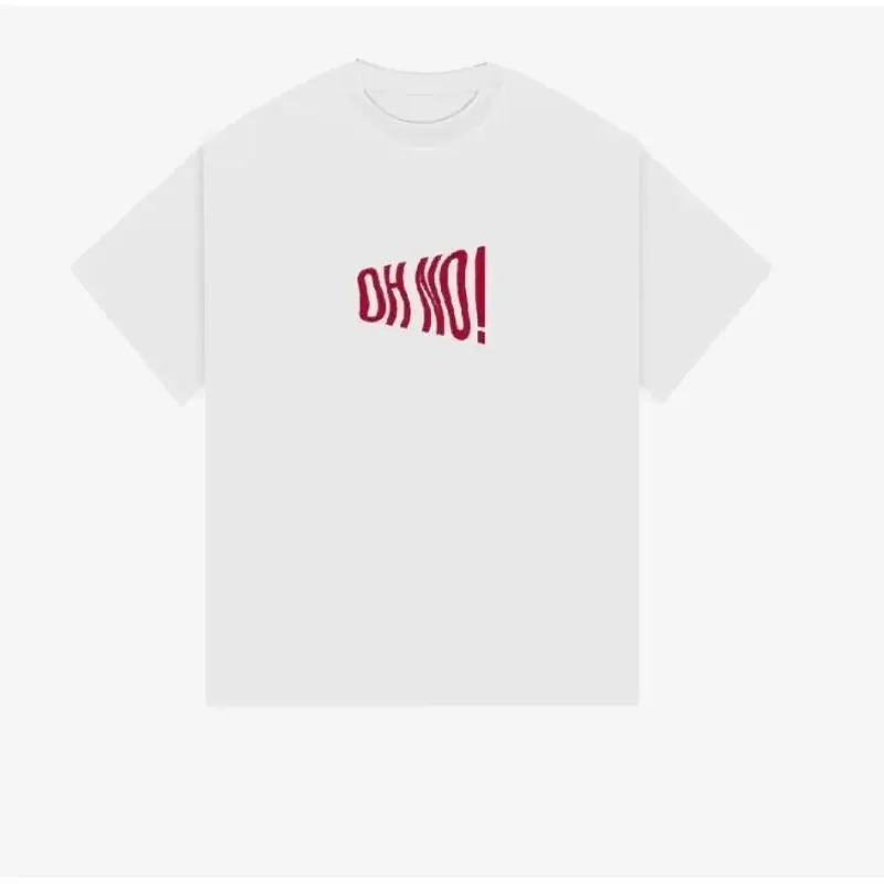 Oh Nein Übergroßes T-Shirt 2025 Größe S 5XL