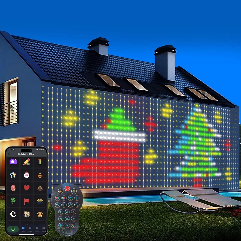 2Pcs Smart Curtain … - image