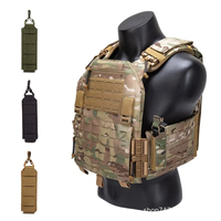 9mm Magazine Pouch Outdoor tactical 1000D laser cutting pistol 9mm scorpion style magazine Pouch MOLLE Hunting Accessories