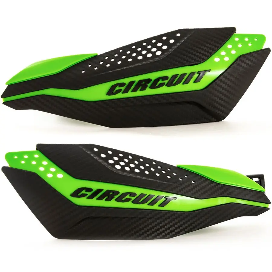 

Защитные накладки на руль для мотоцикла Equipment Dakar Universal, прочные, устойчивые к погодным условиям, нейлоновые крепления, улучшенное управление и защита, зеленый C