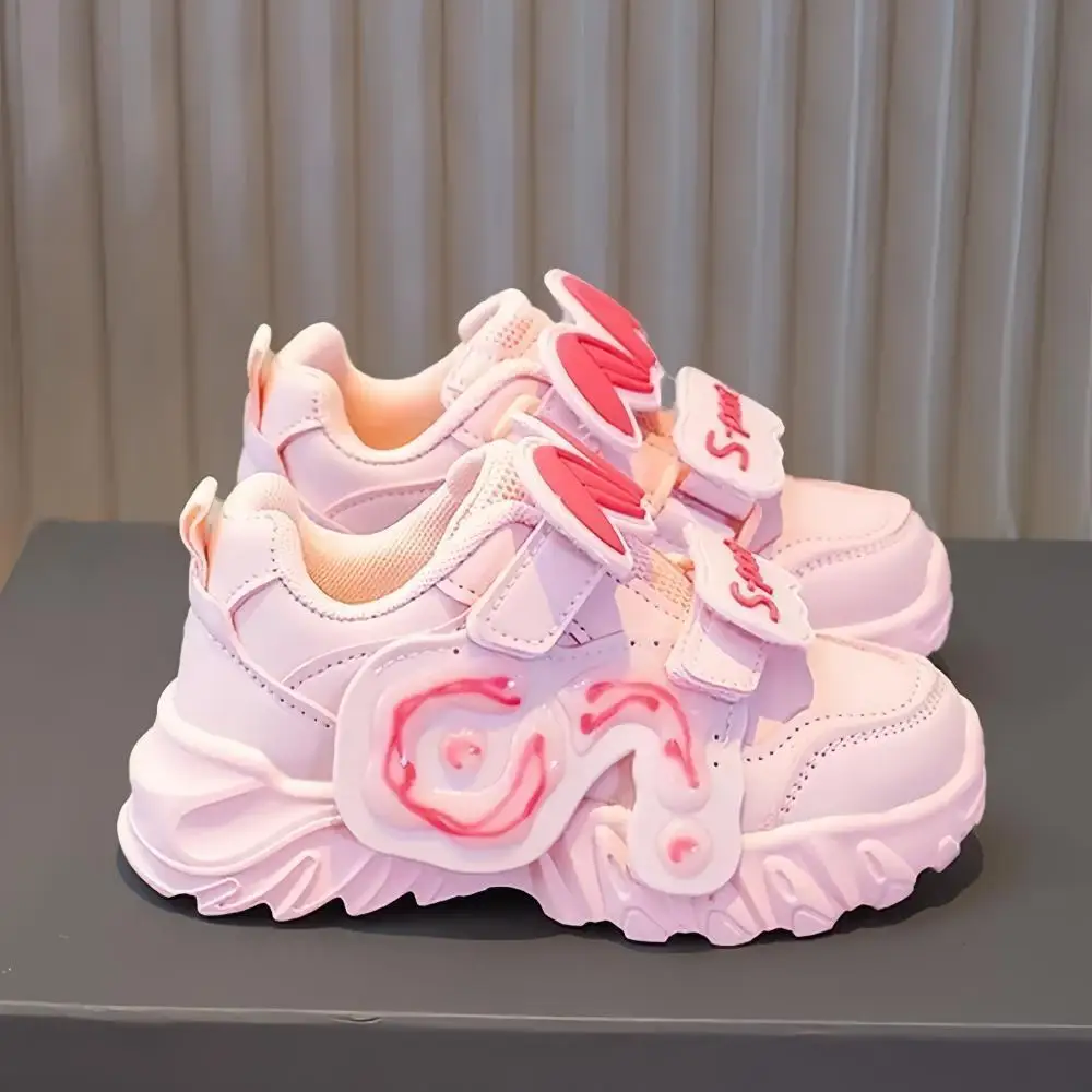 2026 خريف جديد الفتيات احذية الجري لينة وحيد الاطفال أبي أحذية أطفال أحذية رياضية خفيفة الوزن تنفس المضادة للانزلاق #5