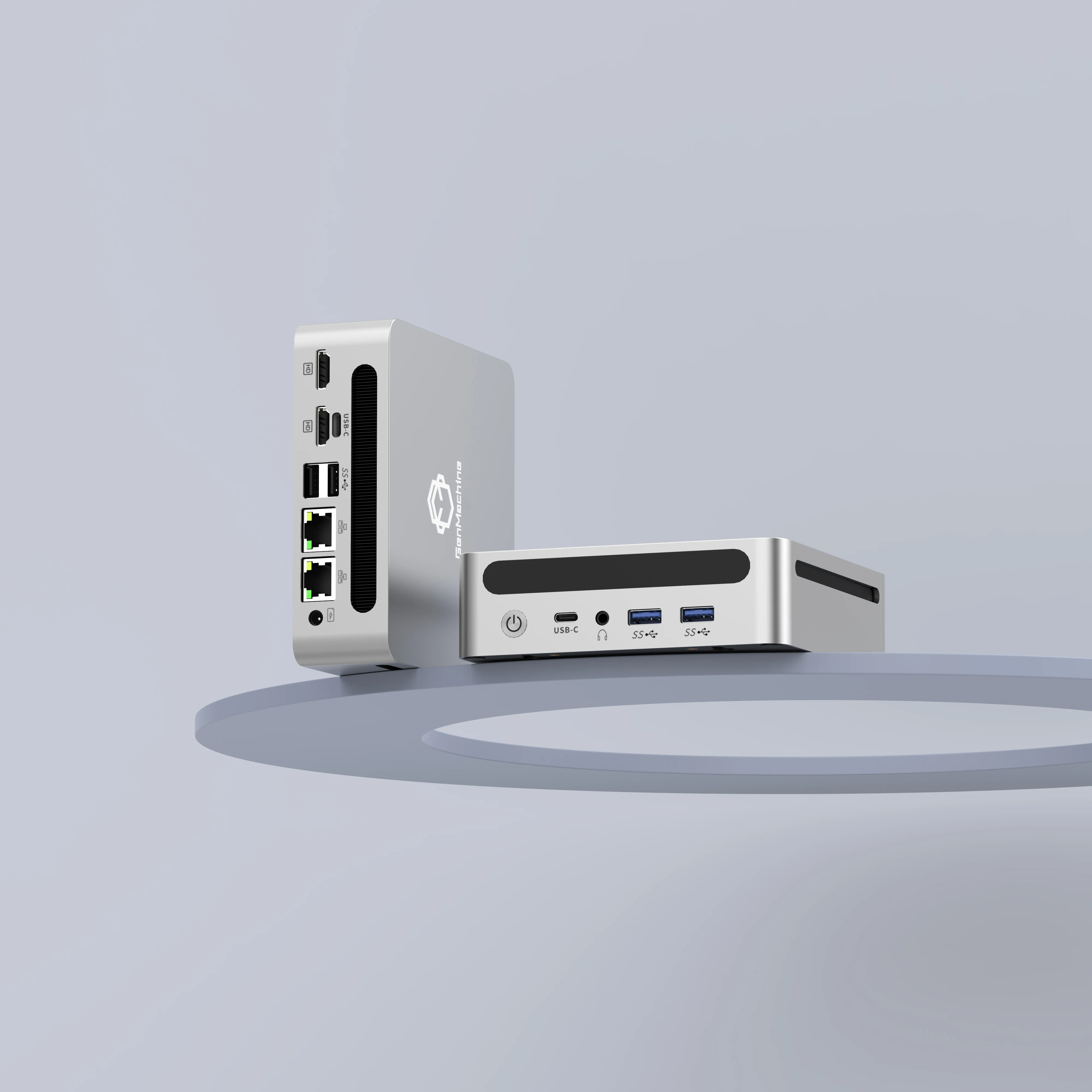 GenMachine Ryzen5 6600H Mini PC R5 TDP 45W Windows10/11 LPDDR5 6400Mhz WIFI6 BT5.2 NVME4.0 Office Gaming Computer pc gamer diy