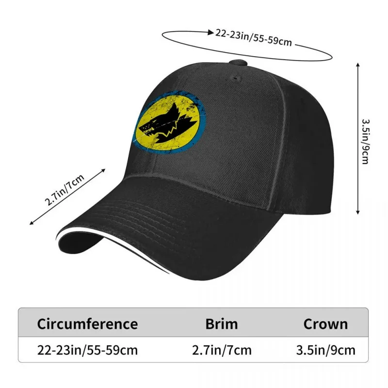 1pc  Space Wolves Sandwich Baseball Cap - Adjustable Outdoor Duckbill Hat - Essential Item for Men and Women for Daily Commute,