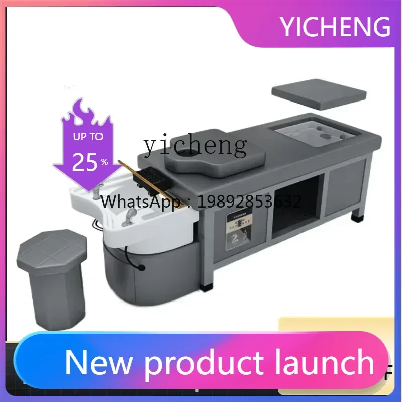 

LYY high-end ceramic basin foot bath foot soaking foot surfing head therapy integrated shampoo bed