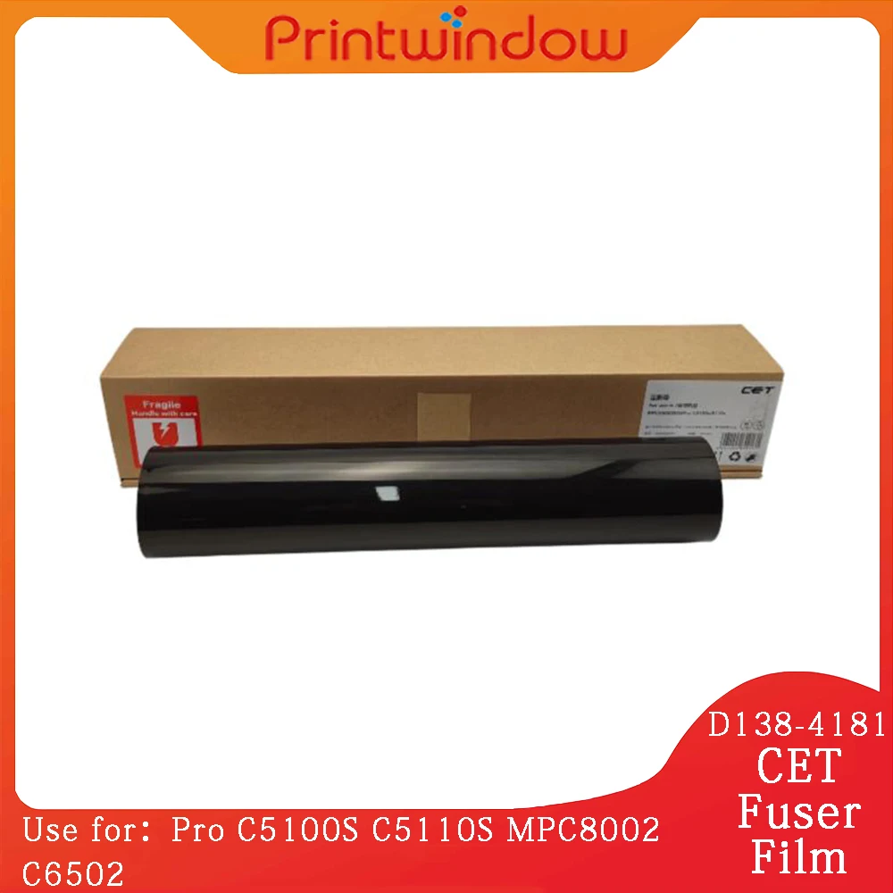 D138-4181 Long Life CET Fuser Film for Ricoh Pro C5100S C5110S MPC8002 C6502 Fuser Sleeve Film