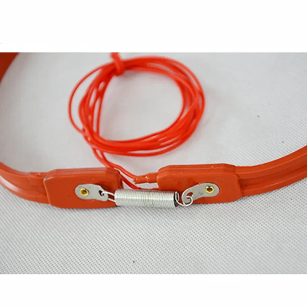 220V AC Width 15mm x Length 370 430 450 480 -1000mm Length Silicon Heater Strip for Air Conditioner Compressor Crankcase