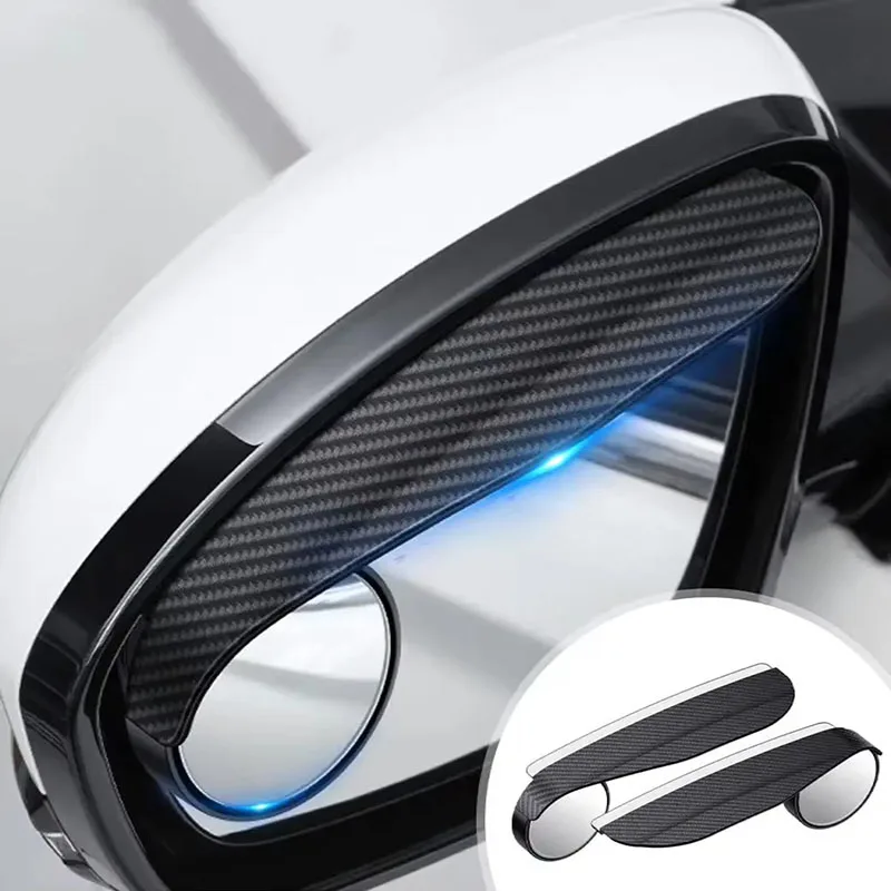 

1-4 пары автомобильных зеркал заднего вида, козырек от дождя, козырек для бровей из углеродного волокна, боковой снег, солнцезащитный козырек от дождя, автомобильные зеркала, аксессуары