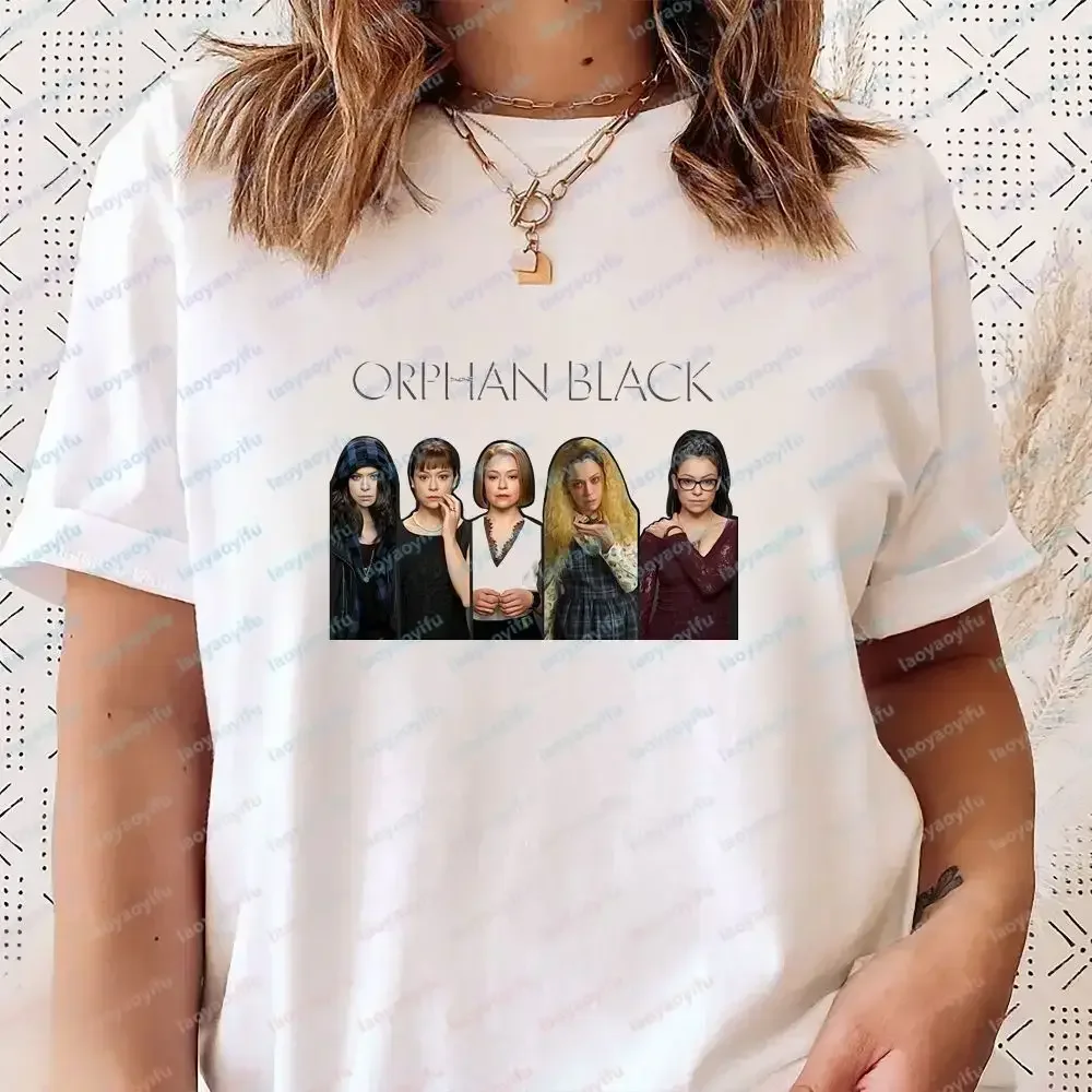 Orphan Black - Black Orphan Summer Casual Trendy Multi-Purpose Short-Sleeved Men's and Women's Round-neck T-Shirt