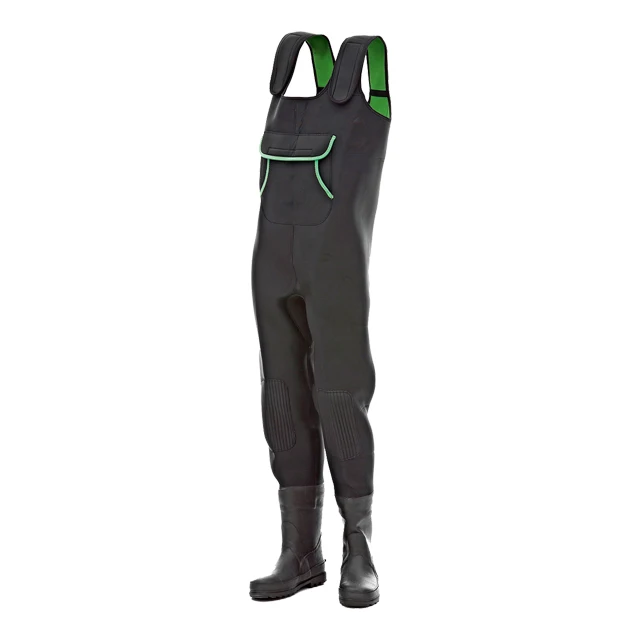 Men's Chest Wader Boot Waterproof Foot Neoprene Fishing Wader Best Selling Waterproof and Breathable Wader for Men