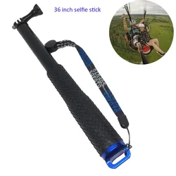 Go Pro Selfie Stick (93cm/36 inch), Waterproof Extension Monopod for GoPro Max/Hero11 10 9 8 7/Insta 360 X2/X3/GO3/DJI Action 3