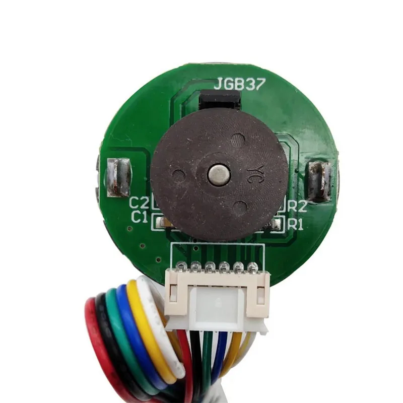 JGB37-545B Micro DC Motor with Encoder All Metal Gear, AB Dual Phase Encoder, Speed Signal Feedback Reduction DC Motor
