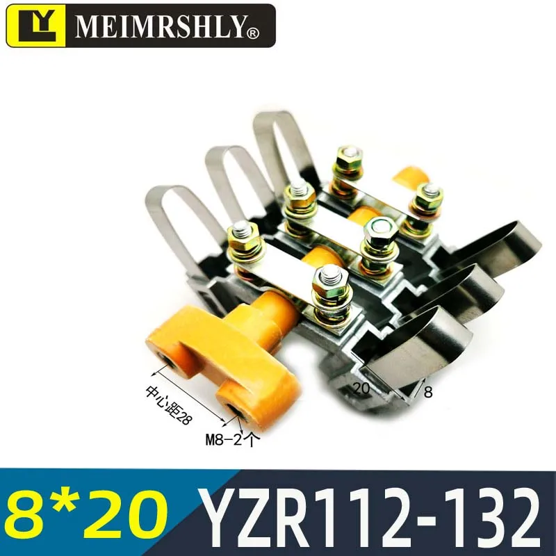 

8*20 мм JZR222-31 Держатель угольной щетки серии 42-52 YZR112 132 160 180 200-225 280 315-355 Материал из алюминиевого сплава