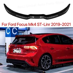 Rear Spoiler For Ford Focus MK4 ST-Line Hatchback Extension Rear Wing Tuning  ABS Auto Replacement Parts 2019-2021 (Not for ST)