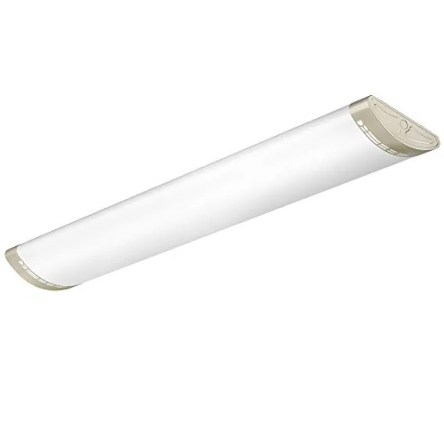 

Dimmable 4Feet LED Kitchen Puff Ceiling Lights 40W 4800LM 4 Feet LED Linear Fixture 48 Inch Flush Mount Wraparound Shop Light f