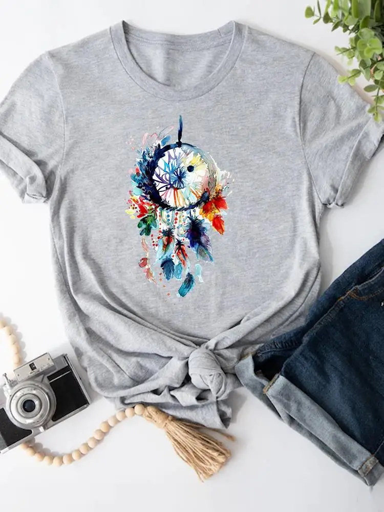 Mujer pestañas tendencia Linda moda verano dibujos animados camisa ropa camisetas de manga corta estampado camiseta gráfica