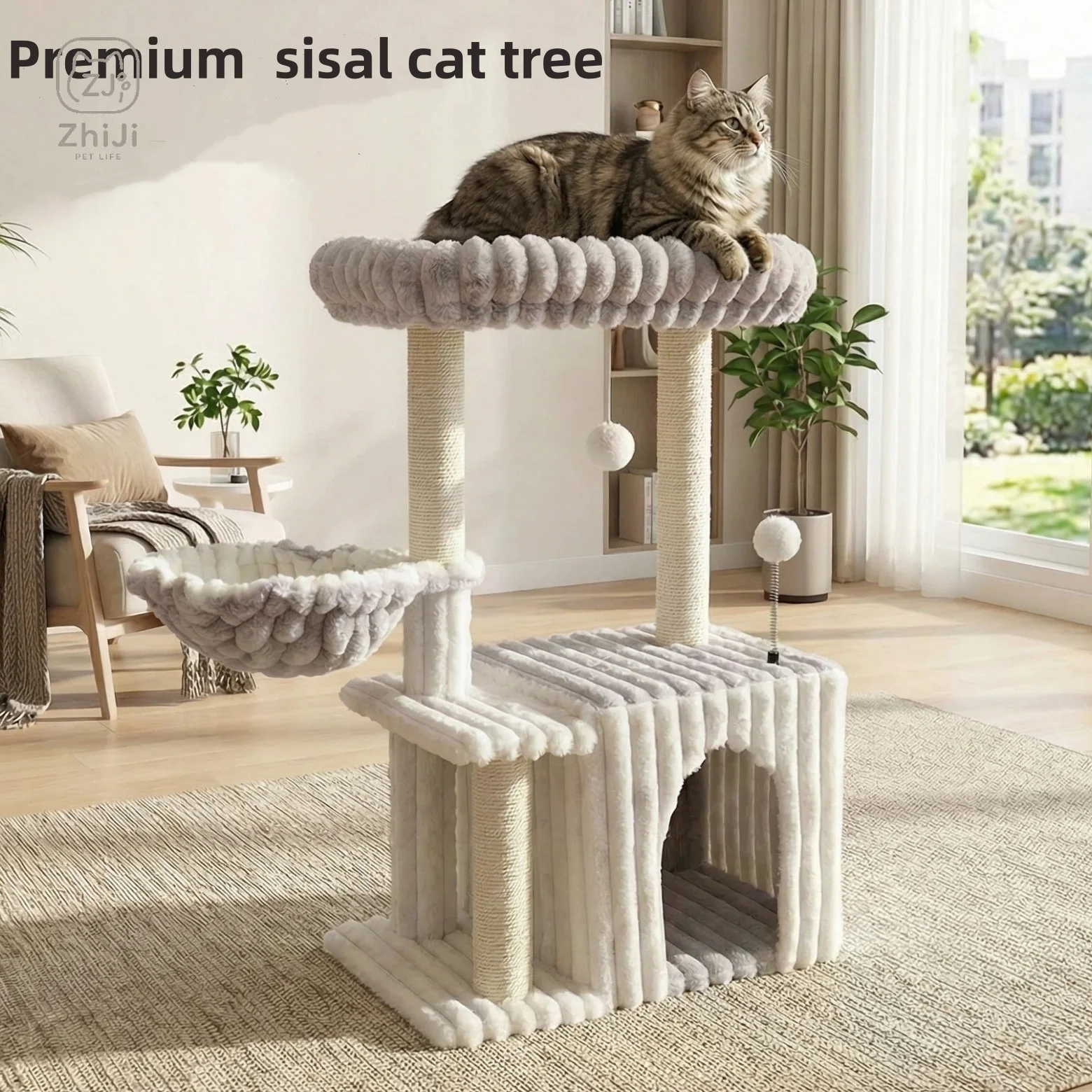 indoor-multi-functional-cat-tree-with-cat-bed-cat-jumping-platform-and-sisal-scratching-post