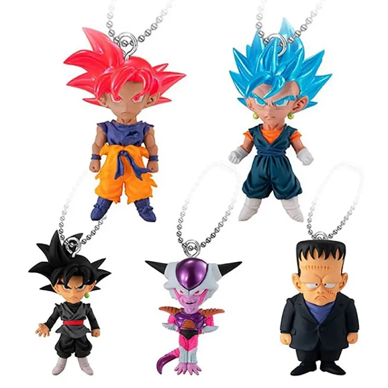 

Japanese Bandai Genuine Gacha Scale Model Dragon Ball Super UDM Burst47 Frieza Fit Android 8 Pendant Action Figure Toys