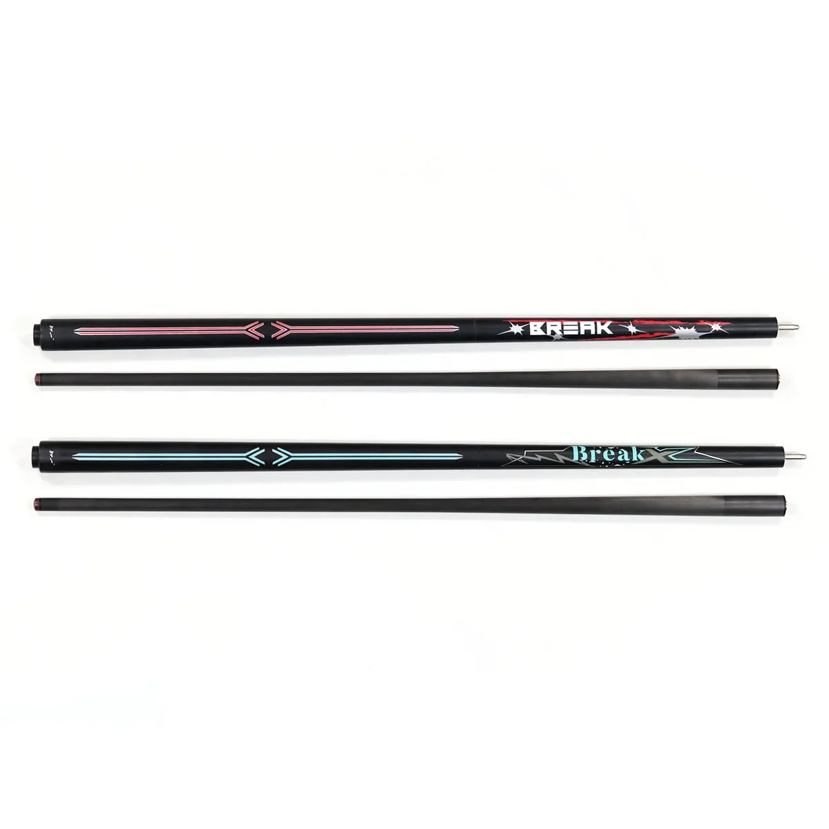 for High-end Superior Quality 3-pieces 58'' Carbon Fiber Shaft Jump Break Cue with 13mm Tip For Sale