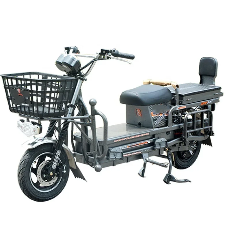 High Quality 1000W Electric Freight Bicycle Motor Chinese With 60V 20A Battery 250-300kg Load Capacity Steel Frame Cargo Bikes