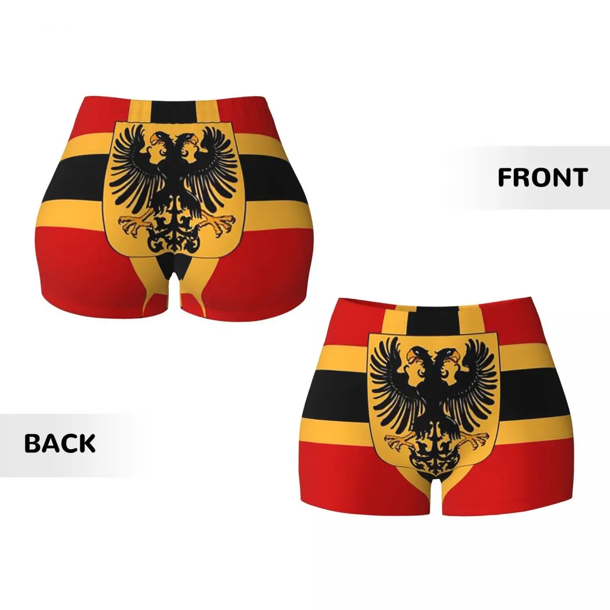 맞춤형 독일 DK 라이히 제국 국기 요가 반바지 여성 체육관 운동 러닝 운동복 배구 바이커 반바지