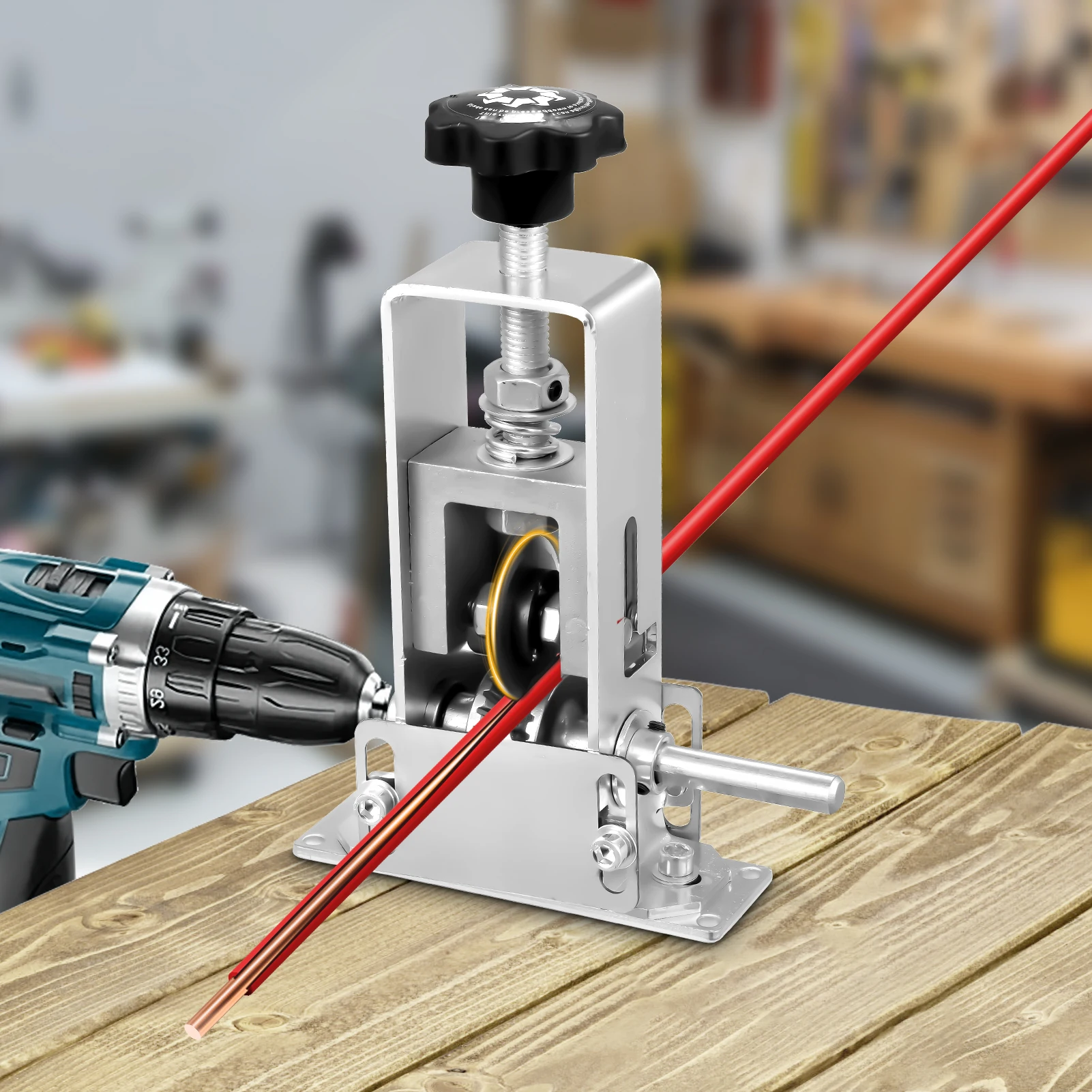 Portable Wire Stripper Manual Wire Stripping Tool 1-25mm Cable Electric Peeling Machine with Hand Crank Hand Electric Drill view 8