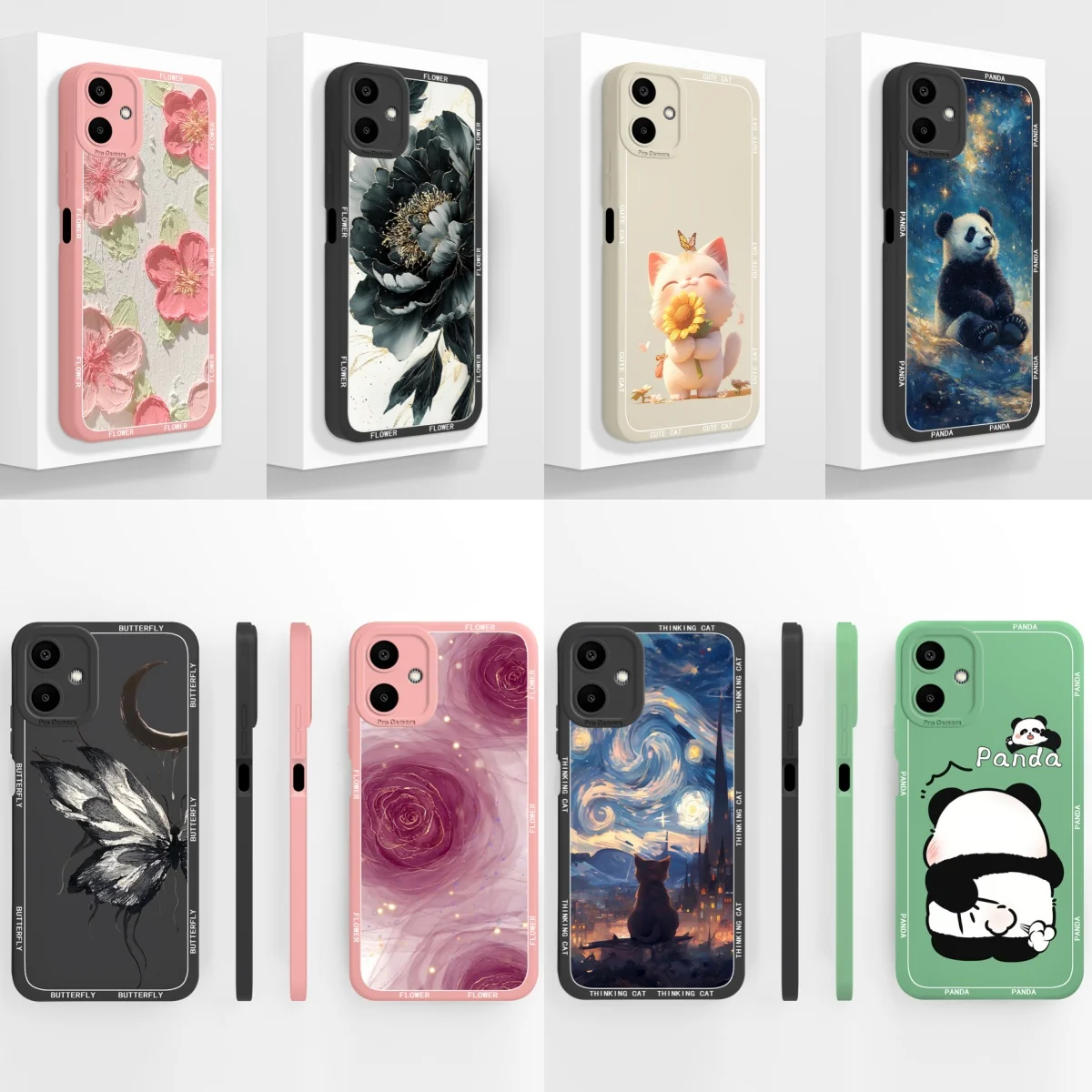 For Samsung Galaxy A06 A16 A26 A36 A56 Case Trendy Soft Liquid Silicone Phone Cases For Samsung A 06 A 16 Anti Drop Back Cover