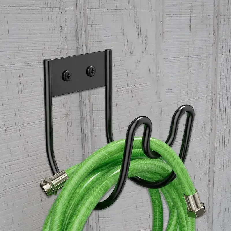 Hose Hanger Wall Mount Heavy Duty Hose Hanger Wall Mount Wall Mounted Hose Holder Sturdy Stand for Garden Storage