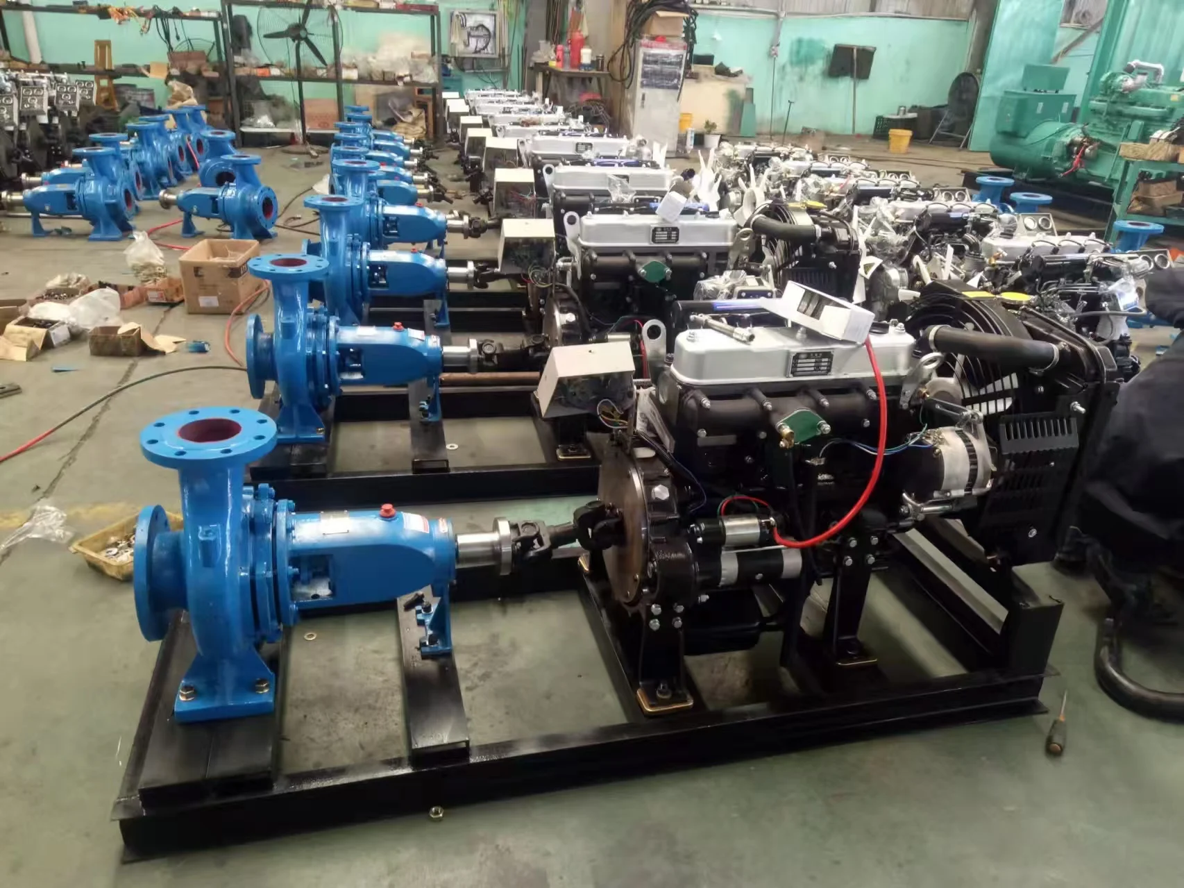 Aangepaste Power Dieselmotor Waterpomp voor landbouwirrigatie en afvalwaterverwijdering