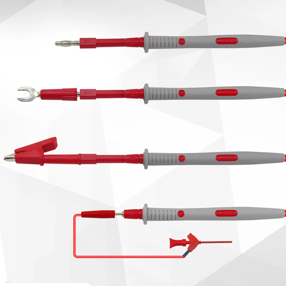 โพรบมัลติมิเตอร์แบบเปลี่ยนได้สำหรับ P1503D ชุดทดสอบตะกั่วสำหรับชุดทดสอบสายมัลติมิเตอร์แบบดิจิทัลปลายสายไฟมัลติมิเตอร์