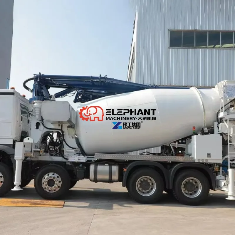 Diesel Concrete Mixer Pump Upper Kit 24M Highly Efficient Construction Machinery for Engineering Site Concrete Pouring Transfer