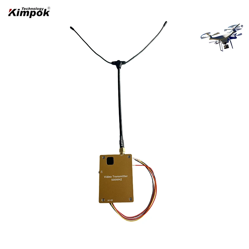 40km 500Mhz-800Mhz FPV VTX Module 12V~36V Wireless Video Transmitter Receiver