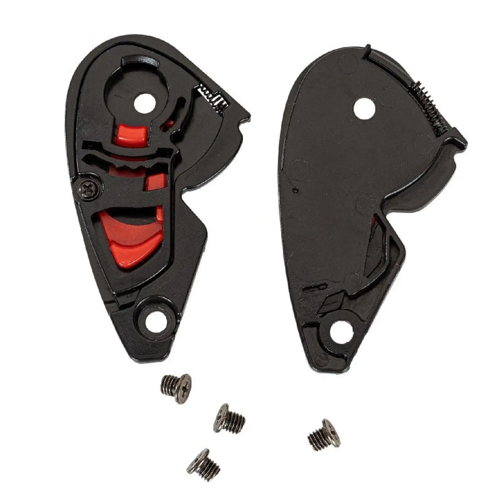 2 Pieces Helmet Visor Base Accessory Replace Parts Simple Installation