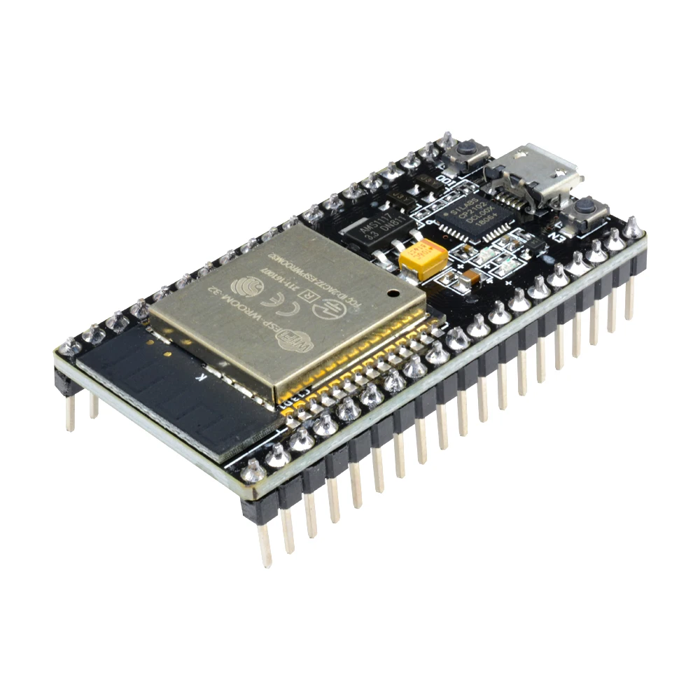 ESP32 WiFi papan pengembangan NodeMCU ESP-WROOM-32 Microcontroller 2.4GHz WiFi Bluetooth prosesor terintegrasi Chip CP2102