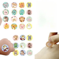 120 teile/satz Cartoon Runde Pflaster Erste Hilfe Streifen Kinder Impfung Wunde Patch Klebe Bandagen Kawaii Pflaster