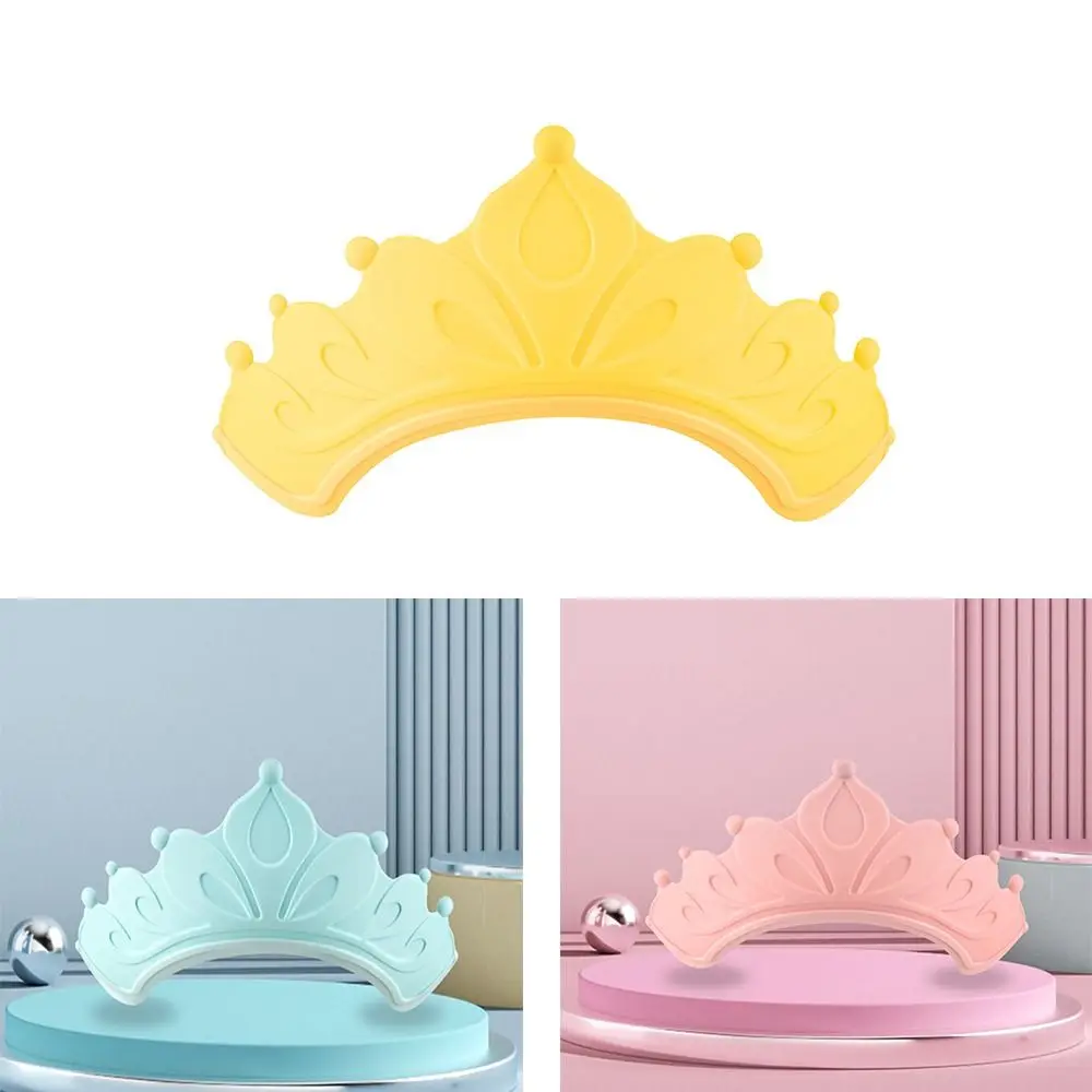 Accessories Silicone Hair Wash Hat Adjustable Waterproof Shampoo Cap Ear Protection Bath Head Cover Baby Bathing
