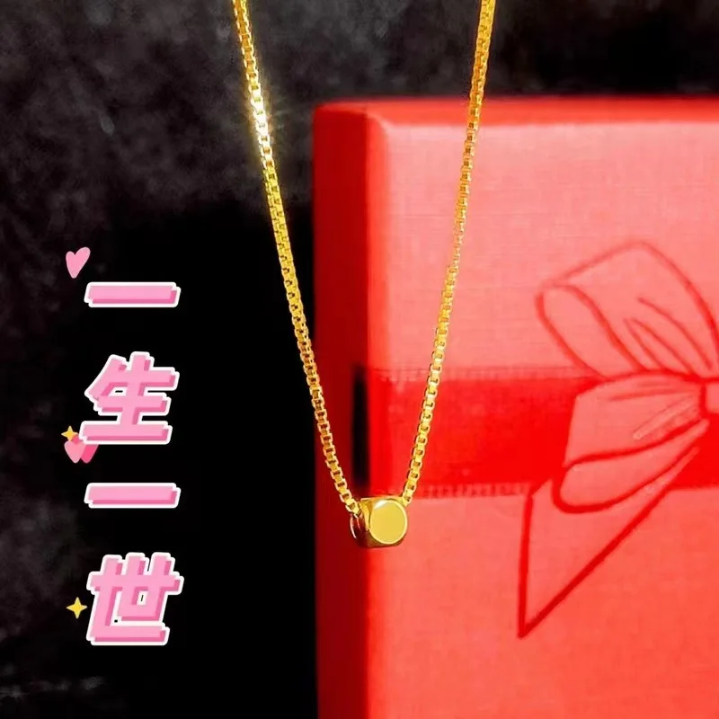 

Women's 24K Gold AU999 Small Gold Nugget Bracelet & Pendant Set | Ancient-hammered with rustic texture, edgy for casual outings