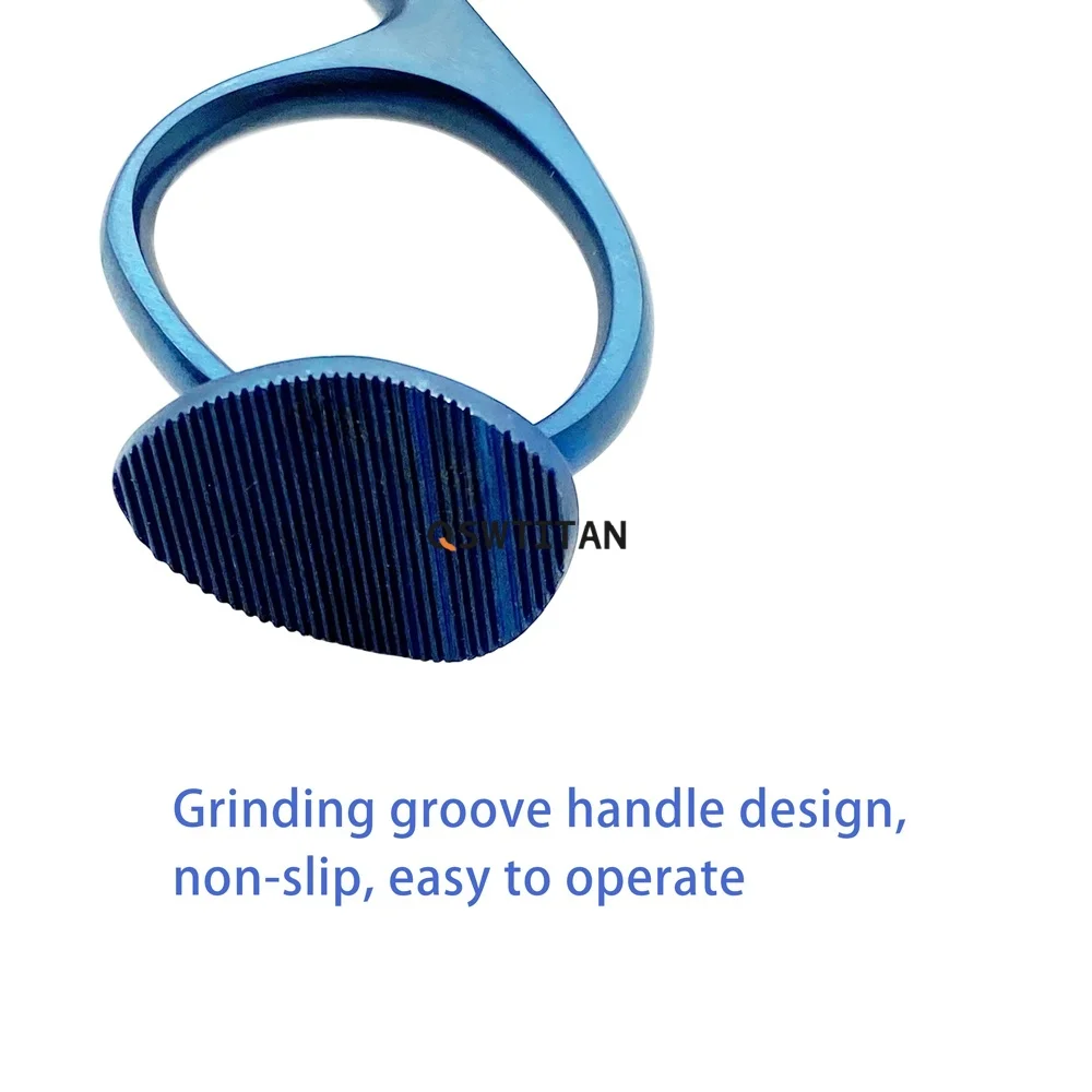 19cm Straight Trepsat Spoon Tip Separator Dissector Scissors for Plastic Surgery Precision Surgical Instruments