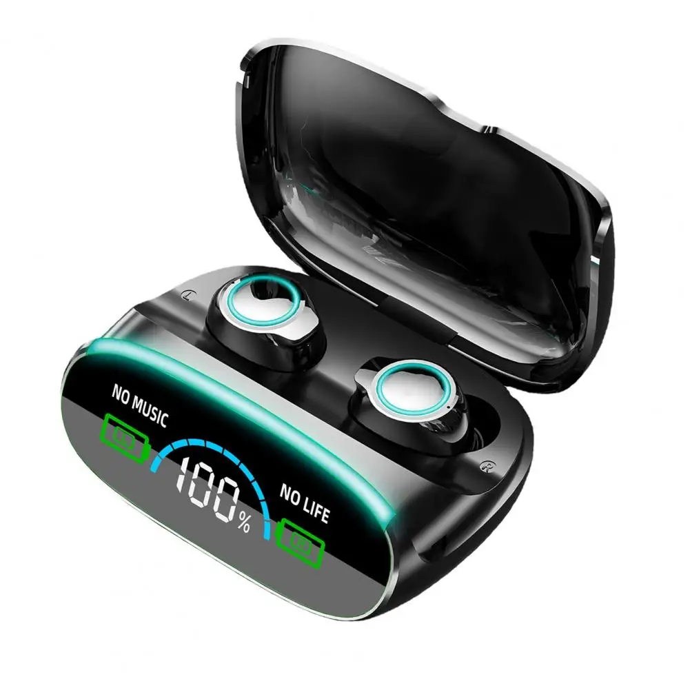 

1 Set Universal Bluetooth-compatible 5.2 Touch Control High Sensitive Stable Transmission Wireless Headset for Sports
